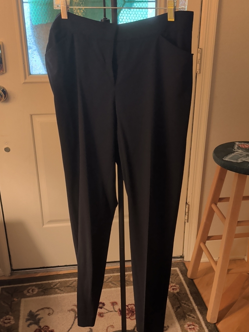 Lafayette 148 New York Black Tailored Women's Dress Pants